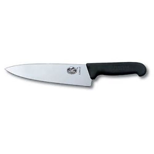 KNIFE CHEFS 20CM BLK HANDLE, VICTORINOX