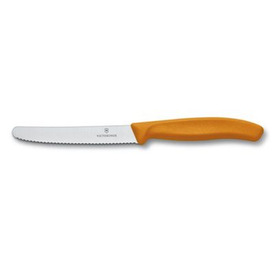 VICTORINOX KNIFE STEAK/TOMATO 11CM COLOURED