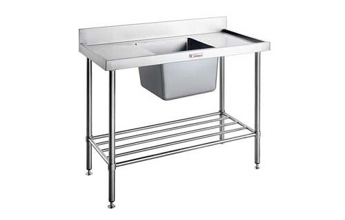 SINK BENCH RIGHT 1200WX600DX900H SIMPLY