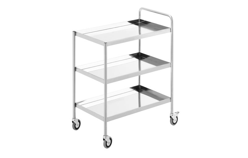 TROLLEY THREE TIER 800WX550DX900H SIMPLY
