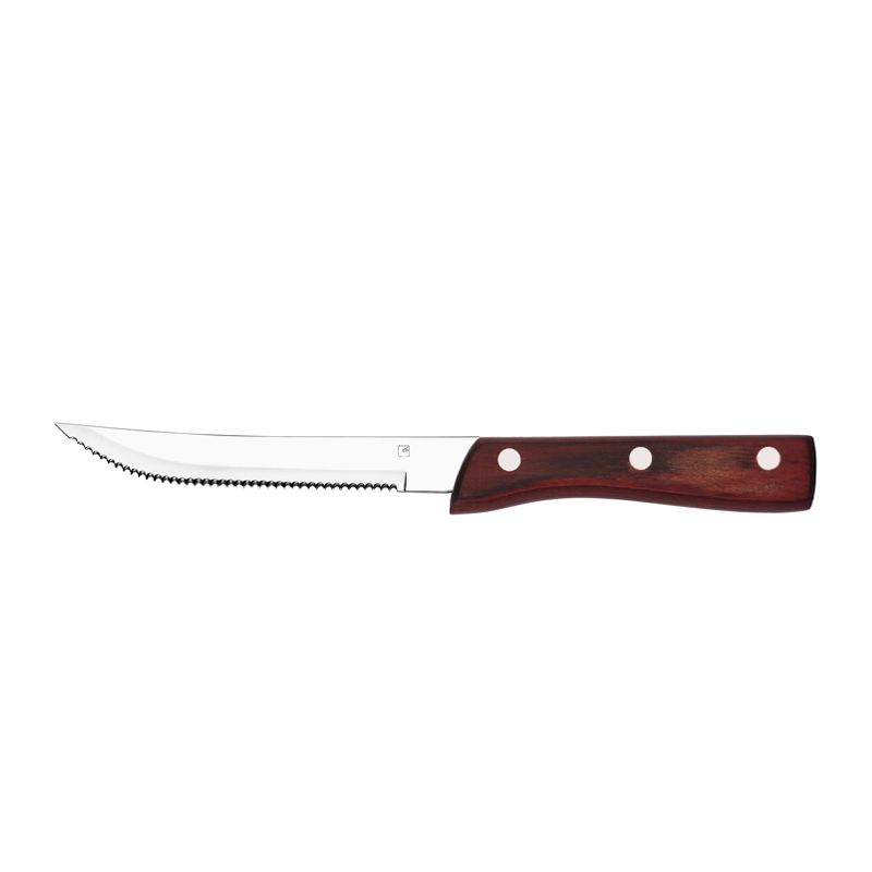 KNIFE STEAK JUMBO PAKKA PNT-T/KRAFT SNGL