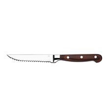 STEAK KNIFE PAKKA HANDLE 12CM