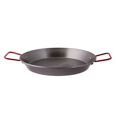 PAELLA PAN BLACK STEEL 30CM PUJADAS