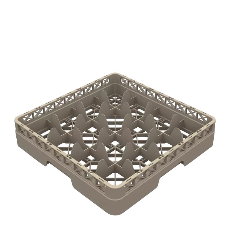GLASS RACK 16 COMPARTMENT 113MM, PUJADAS