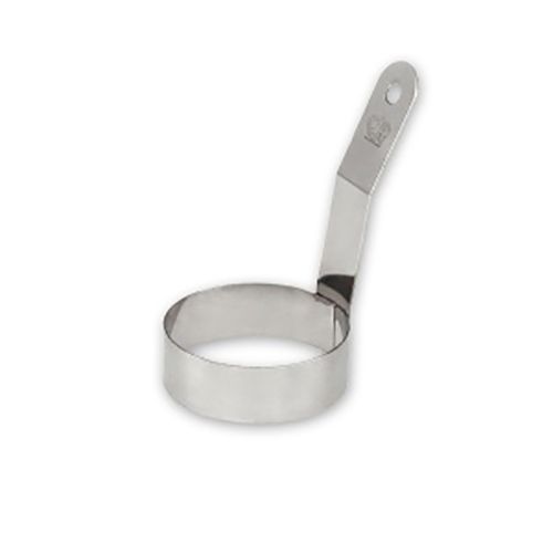 EGG RING W/HANDLE 100MM S/ST