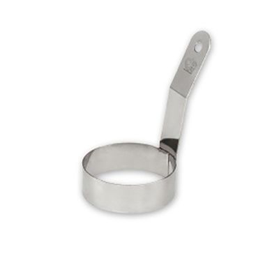 EGG RING W/HANDLE 150MM S/ST