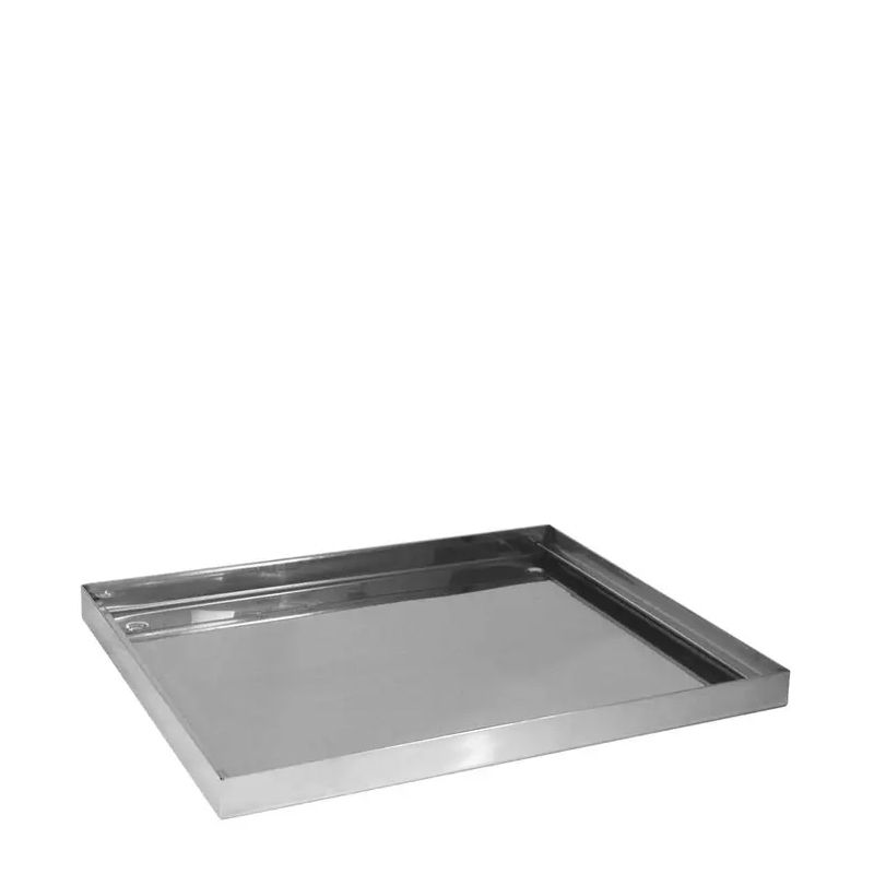 DRIP TRAY 360X360X25MM STAINLESS STEEL