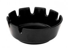 ASHTRAY BLK 110MM