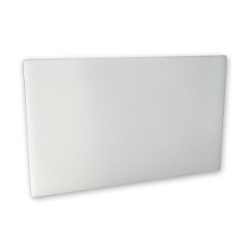 CUTTING BOARD WHITE 250X400X13MM PE