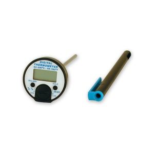 THERMOMETER DIGITAL ROUND W/CASE