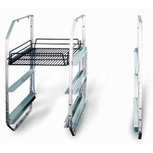 UNDER BAR RACK 3 TIER RIGHT 750X430MM