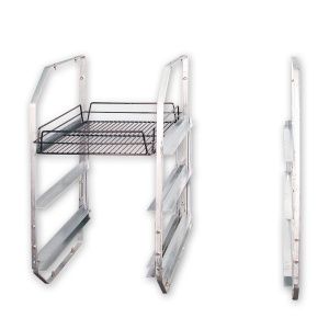 UNDER BAR RACK 3 TIER CENTRE 750X430MM