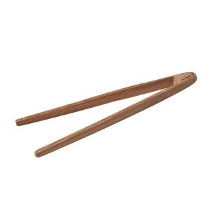 MINI TONGS 120MM WOOD (12PKT)