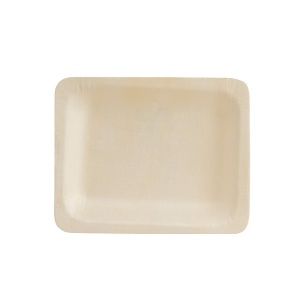 PLATE RECT BIO WOOD (10PK)
