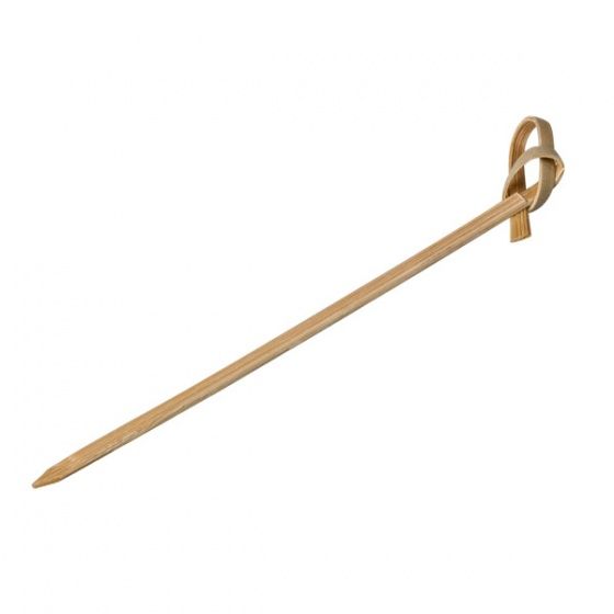 BAMBOO SKEWER 70MM LOOPED 250PKT