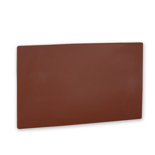 CUTTING BOARD BROWN 205X300X13MM PE