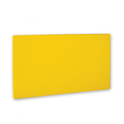 CUTTING BOARD YELLOW 250X400X13MM PE