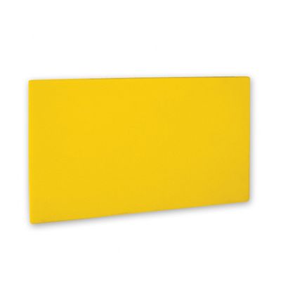 CUTTING BOARD YELLOW 300X450X13MM PE