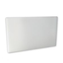 CUTTING BOARD WHITE 530X325X20MM PE