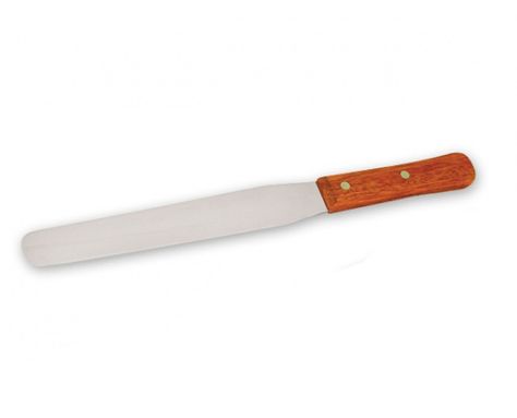 SPATULA 200X31MM S/ST W/WD HANDLE