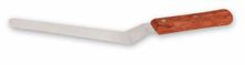 SPATULA CRANKED 250X39MM S/ST W/WD HNDL