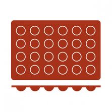 BOLA MOULD 30MM/24 CUP SILICON ,FRENTI