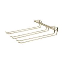 GLASS HANGER TRIPLE BRASS 270X220MM