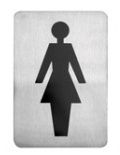 WALL SIGN 18/10 FEMALE SYMBOL