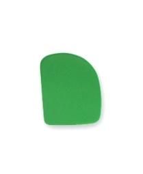 DOUGH SCRAPER HALF MOON GREEN