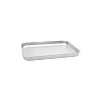 BAKING PAN STRAIGHT 419X305X38MM ALUM