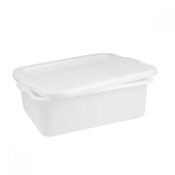 TOTE BOX 560X400X180MM WHITE CATER-RAX