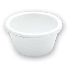 RAMEKIN WHITE 72MM/60ML MELAMINE, RYNER