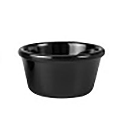 RAMEKIN BLACK 72MM/60ML MELAMINE, RYNER