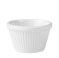 RAMEKIN WHITE FLUTED, MELAMINE RYNER