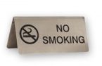 SIGN A FRAME-NO SMOKING-43X100MM 18/10