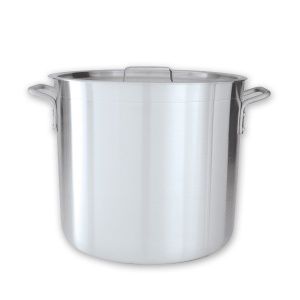 STOCKPOT ALUMINIUM 16LTR W/LID