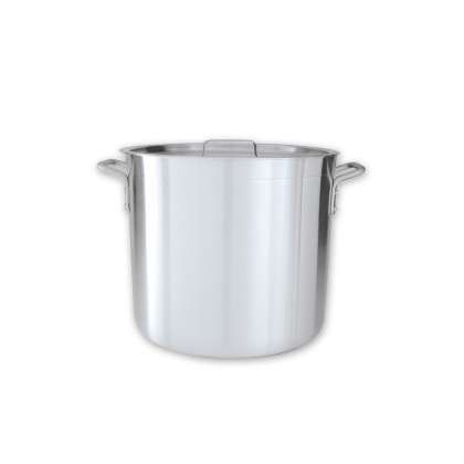 STOCKPOT ALUMINIUM 50LTR W/LID