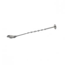 BAR SPOON W/ICE CRUSHER S/STEEL