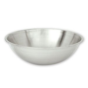 BOWL MIXING 160X50MM, 0.5L S/ST