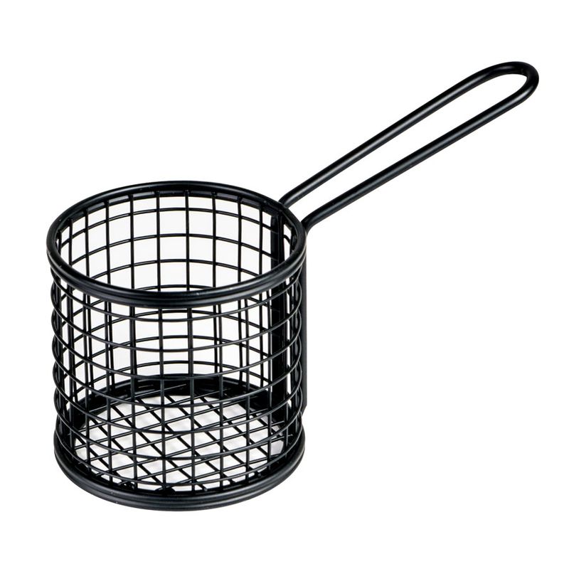 SERVICE BASKET RND BLK 84X80X180MM, MODA