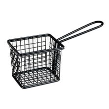 SERVICE BASKET RECT BLK 94X78X80MM, MODA