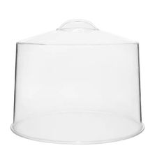 CAKE COVER CLEAR W/MOULDED HNDL