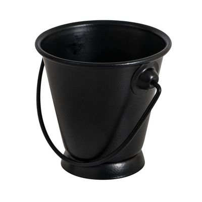 PAIL S/STEEL BLK 120X120MM, MODA SOHO