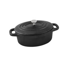 CASSEROLE OVAL C/IRON 125X100X50MM,MODA