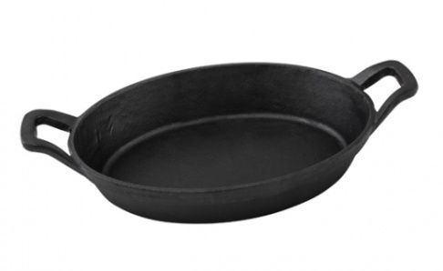 GRATIN OVAL C/IRON 212X44MM,MODA