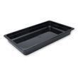 POLYCARB FOOD PAN BLACK GN 1/1