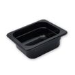 POLYCARB FOOD PAN BLACK GN 1/6