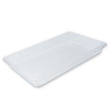 FOOD PAN CLEAR GN1/1 SIZE 65MM POLYCARB