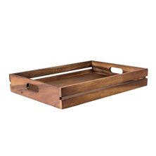 TRAY ACACIA 450X320X70MM, MODA