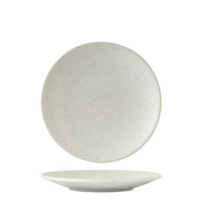 PLATE COUPE M/WHITE 180MM, ZUMA